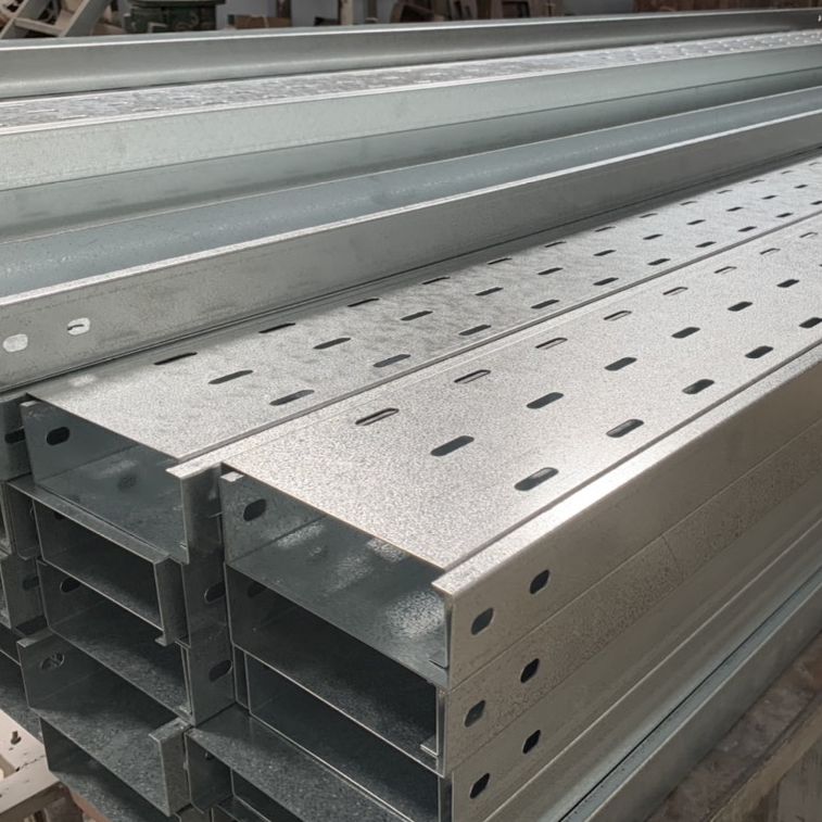Khay cáp 200x100 tôn tráng kẽm