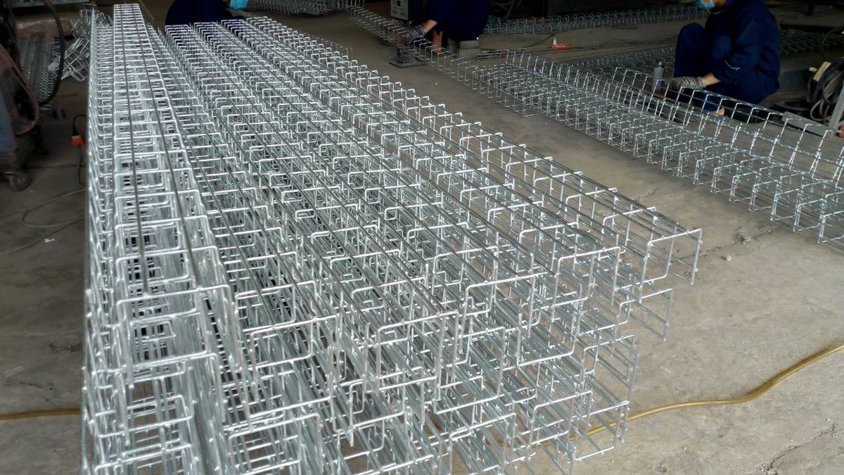 Máng lưới wire mesh cable tray